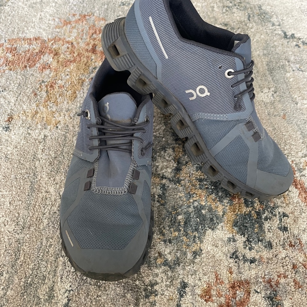 On Running Womens Blue Running Shoes